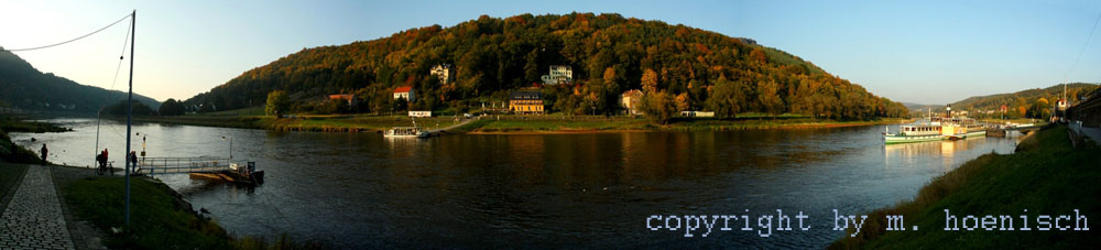 24 Elbe bei Königstein