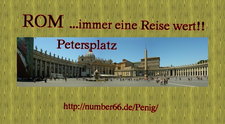 00 Rom Petersplatz
